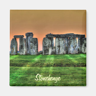 Imã Stonehenge Celtic Standstone Stones na Grã-Bretanh