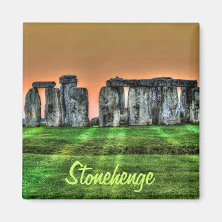 Imã Stonehenge Celtic Standstone Stones na Grã-Bretanh