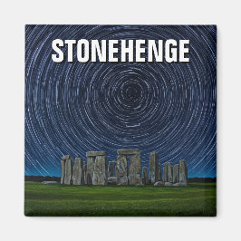 Imã Stonehenge England Reino Unido Startrails