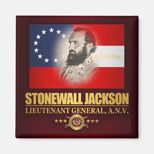 Imã Stonewall Jackson (Southern Patriot) (Frente)