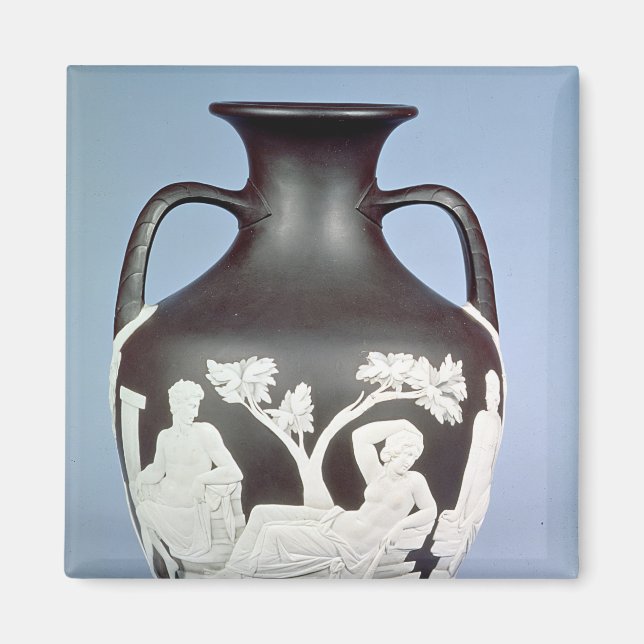 Imã Stoneware, cópia do Portland Vase (Frente)