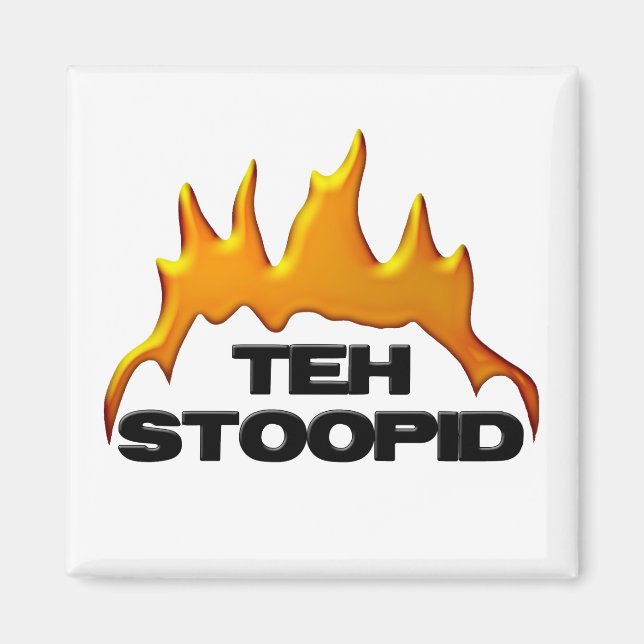 Imã Stoopid Burns (Frente)