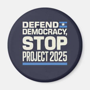 Imã Stop Project 2025 - Defend Democracy - Vote Blue