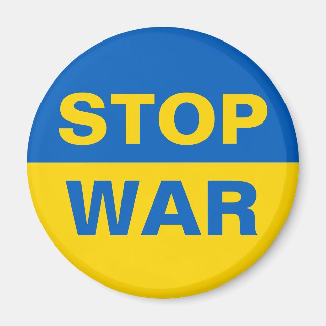 Imã Stop War Ucrânia Ucraniano (Frente)