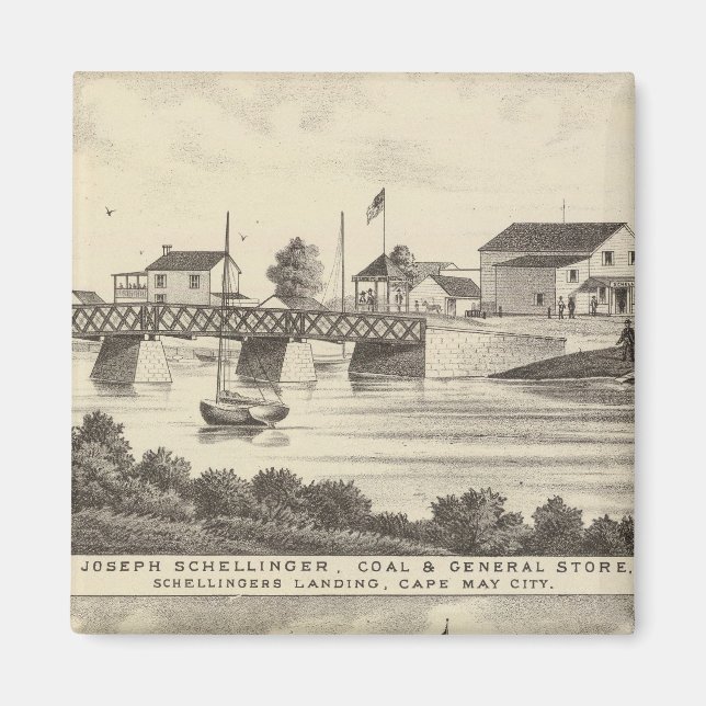 Imã Store Schellinger e Ocean House (Frente)