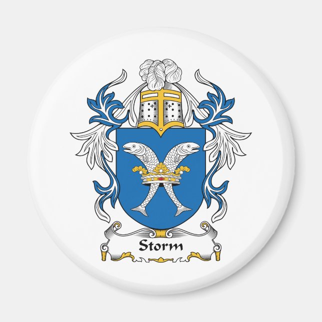 Imã Storm Family Crest (Frente)