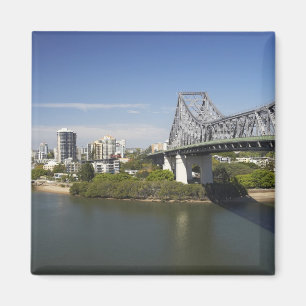 Imã Story Bridge, Rio Brisbane, e Canguru