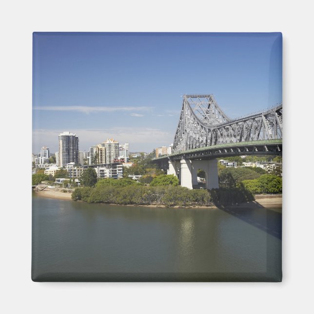 Imã Story Bridge, Rio Brisbane, e Canguru (Frente)