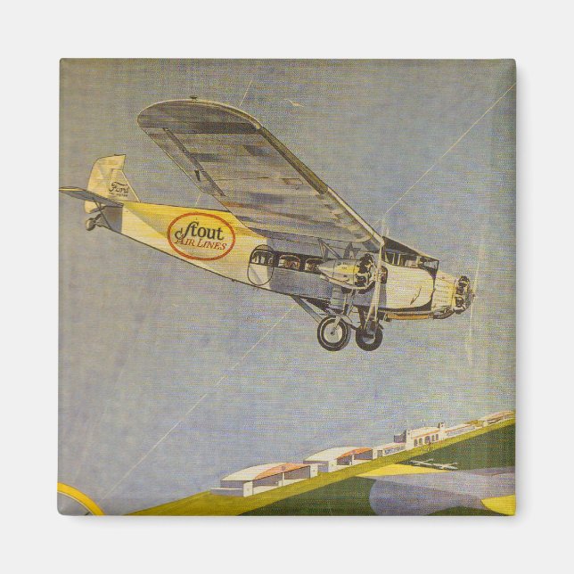 Imã Stout Airlines (Frente)