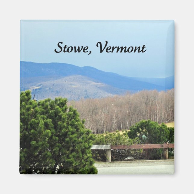 Imã Stowe, Vermont (Frente)