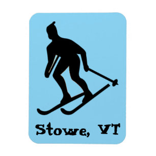 Ímã Stowe, VT (Cidade de Esqui Mais Encantada de Vermo