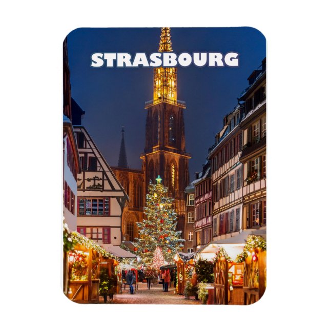Ímã Strasbourg The Capital of Christmas (Vertical)