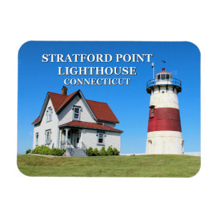 Ímã Stratford Point Lighthouse, Connecticut