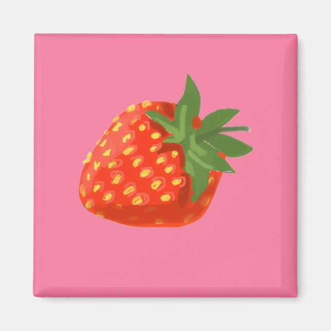 Imã Strawberry (Frente)