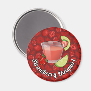 Imã Strawberry Daiquiri Magnet