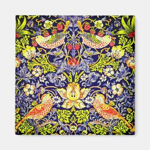Imã Strawberry Thef Birds William Morris