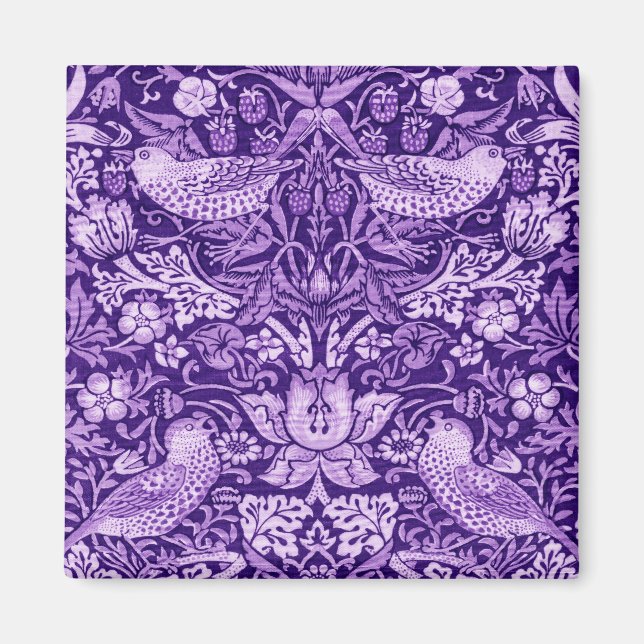 Imã Strawberry Thef Purple, William Morris (Frente)