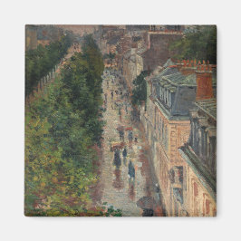Imã Street Scene em Paris, França (por Maximilien Luce