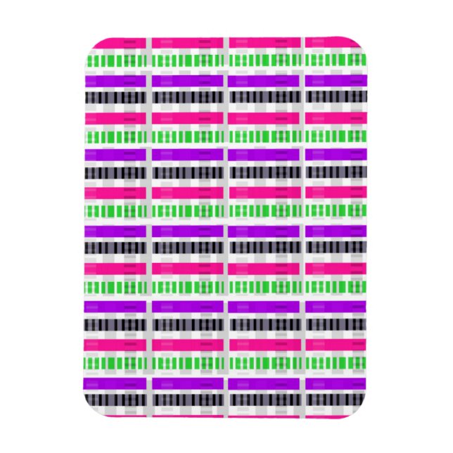Ímã Stripe & Check 2014 (Vertical)