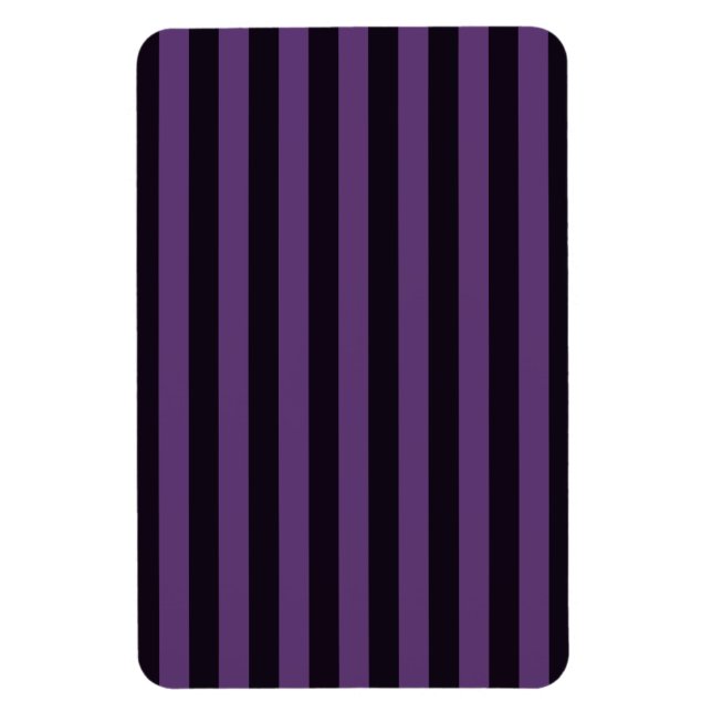 Ímã Stripes Verticais Roxas Personalizam Isto! (Vertical)