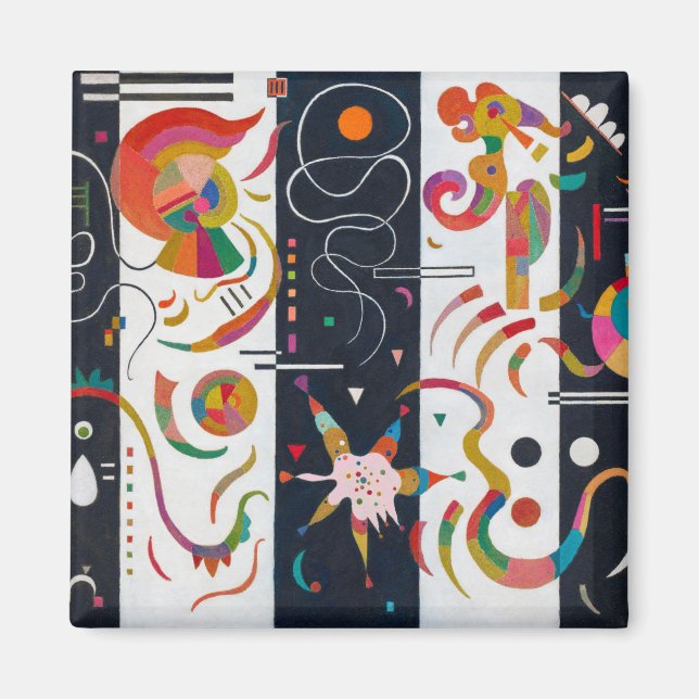 Imã Stripes, Wassily Kandinsky (Frente)