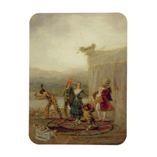 Ímã Stroll Players, 1793 (óleo na placa de estanho)