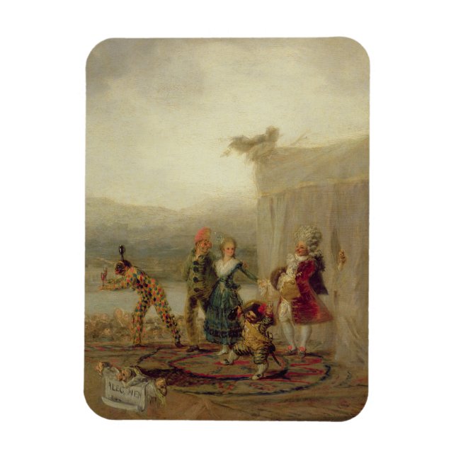 Ímã Stroll Players, 1793 (óleo na placa de estanho) (Vertical)