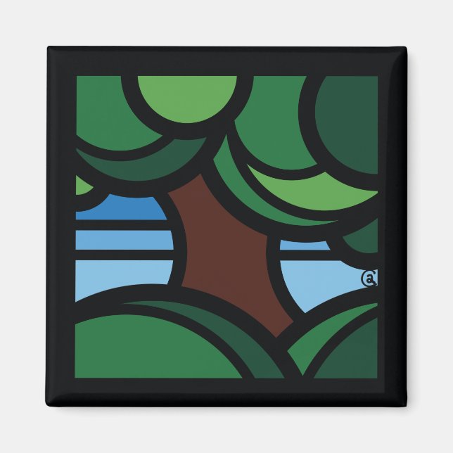 Imã Strong Tree (Frente)