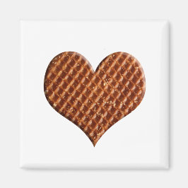 Imã Stroopwafel hartjes