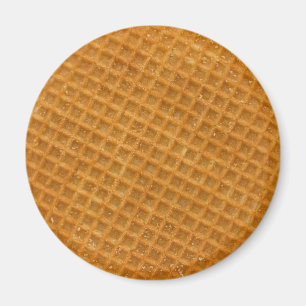 Imã Stroopwafel Magnet   Holanda   Cookie