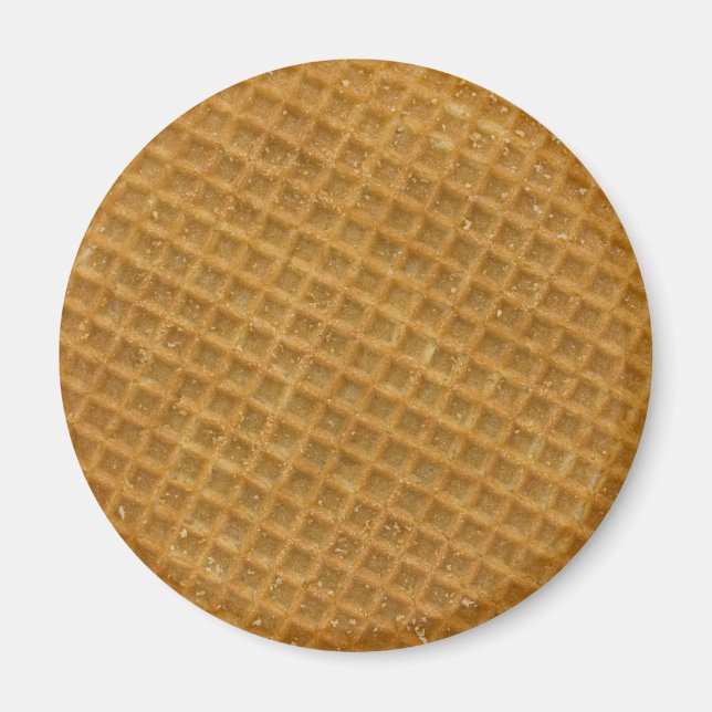 Imã Stroopwafel Magnet | Holanda | Cookie (Frente)