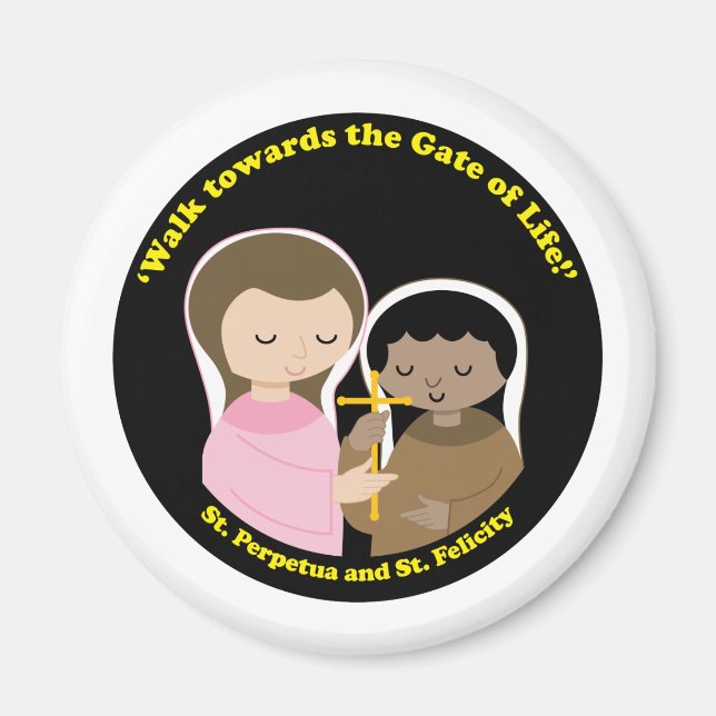 Imã Sts. Perpétua e Felicidade (Frente)