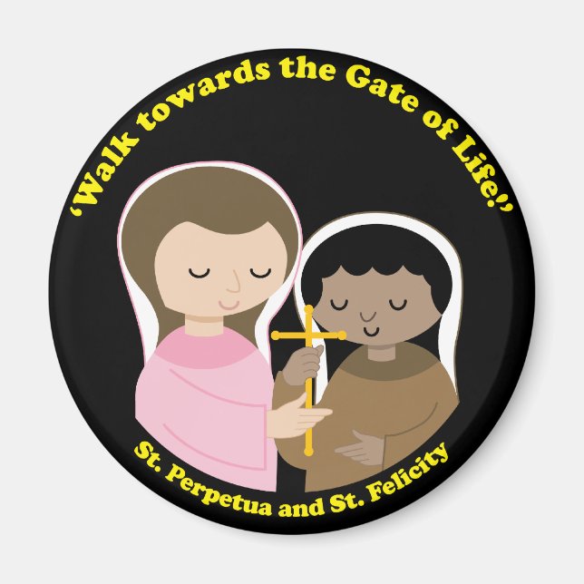 Imã Sts. Perpétua e Felicidade (Frente)