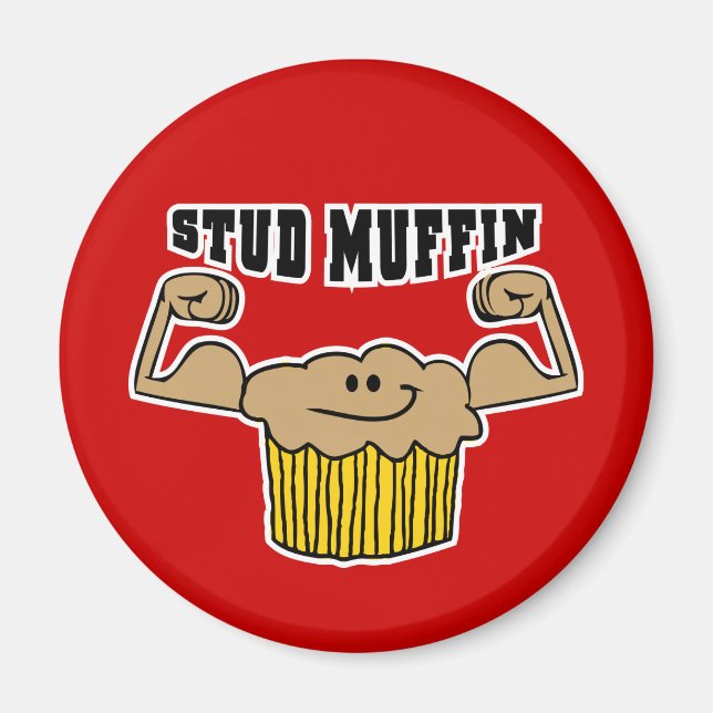 Imã Stud Muffin (Frente)