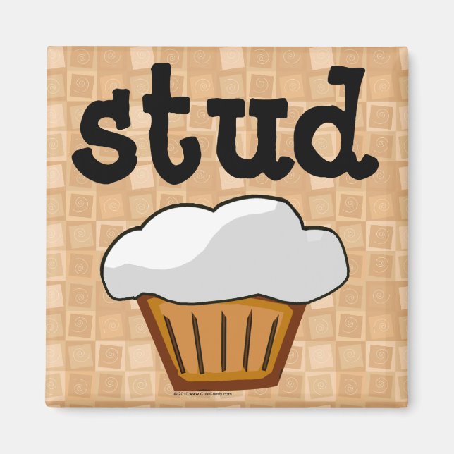 Imã Stud Muffin (Frente)