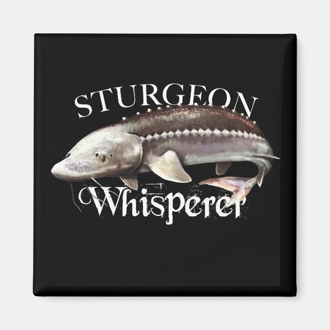 Imã Sturgeon Whisperer (Frente)
