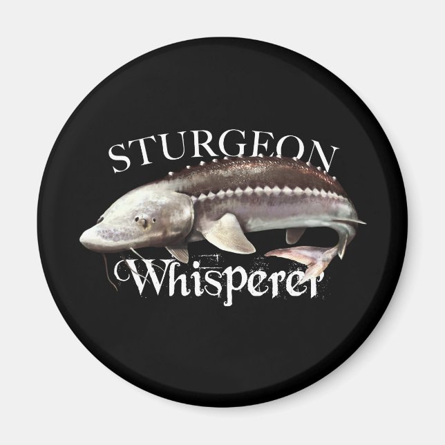 Imã Sturgeon Whisperer (Frente)