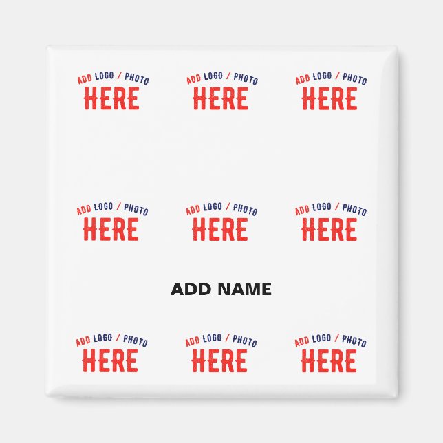 IMÃ STYLISH MODERN CUSTOMIZABLE WHITE VERIFIED BRANDED (Frente)