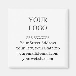 Imã Sua empresa de logotipo
