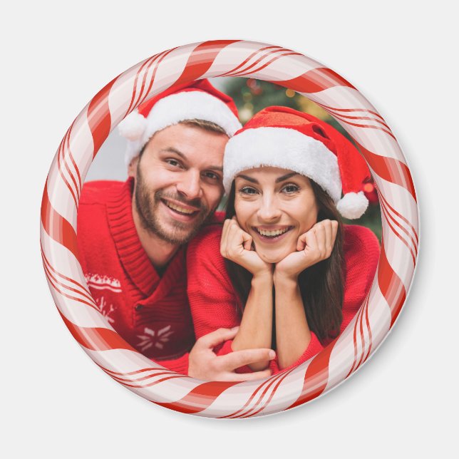 Imã Sua foto em um ímã personalizado Candy Frame (Frente)