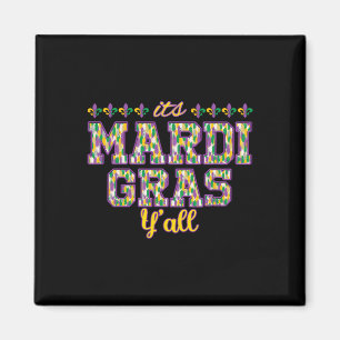 Imã Sua Máscara do Mardi Gras Yall Mardi Gras Party
