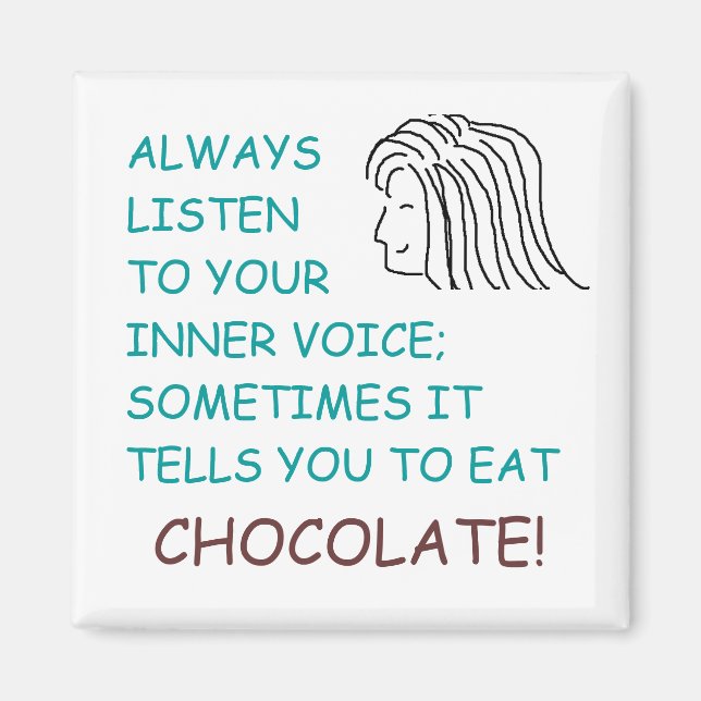 Imã SUA VOZ INTERNA - ímã (Frente)