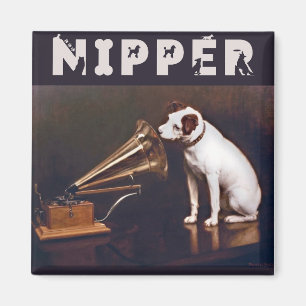 Imã Sua Voz Mestre Nipper o Cachorro