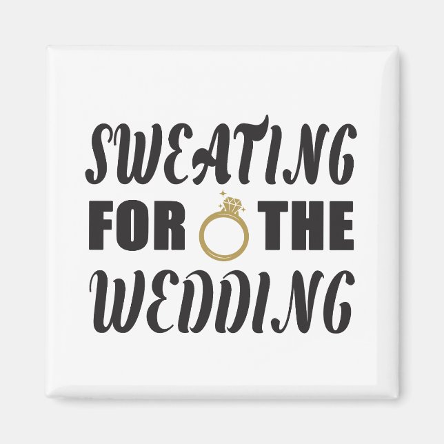 Imã Suando para o casamento (Frente)