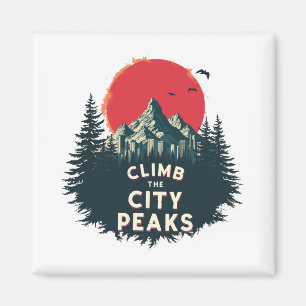 Imã Suba Os Picos Da Cidade - Aventuras De Montanheira