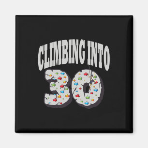 Imã Subindo para os 30 Anos de Aniversário de Escalada