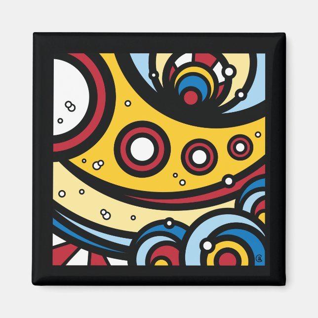 Imã Submarino Amarelo (Frente)