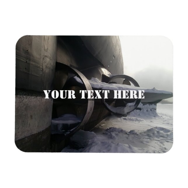 Ímã Submarino Antigo (Horizontal)