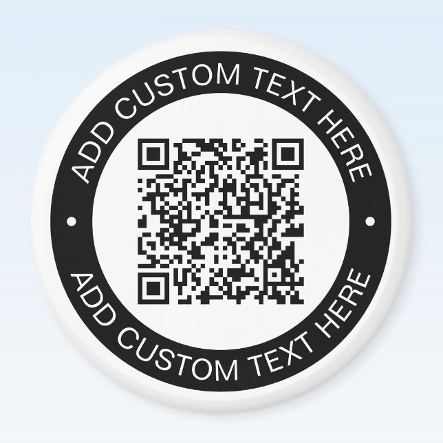 Imã Substitua pelo seu próprio código QR ou imagem car (Criador carregado)