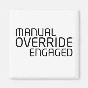 Imã Substituição Manual Engajada Tipografia Minimalist